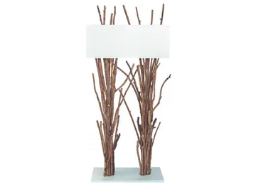 RE - Wooden floor lamp by Flam & Luce - view 2